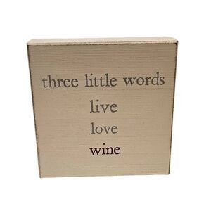 SIXTREES Wood Distress Sign